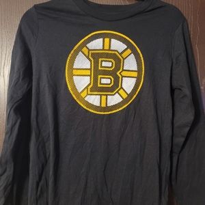 Boys Boston Bruins Long Sleeve Shirt
